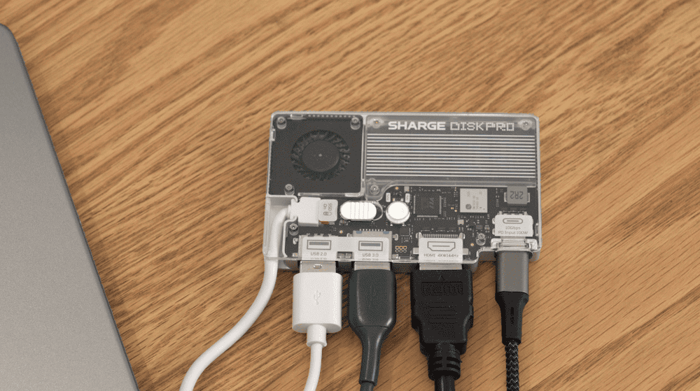 SHARGE Disk Pro 開箱評測|SSD+HUB二合一外接硬碟與1000MB/s高速傳輸 - 第2張圖 截圖 2026 03 20 晚上7.46.49